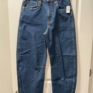 GAP Women's Studded Barrel Jeans